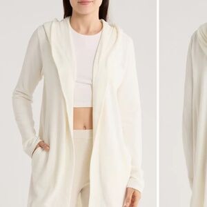 Barefoot Dreams Cozy Chic Ultra Lite Hooded Cardigan